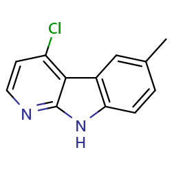 4-chloro-6-methyl-9H-pyrido[2,3-b]indoleͼƬ