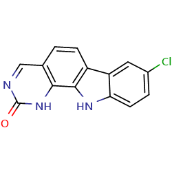 8-chloro-1H,2H,11H-pyrimido[4,5-a]carbazol-2-oneͼƬ