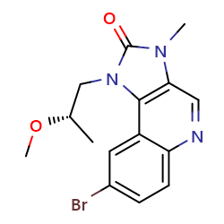 8-bromo-1-[(2S)-2-methoxypropyl]-3-methyl-1H,2H,3H-imidazo[4,5-c]quinolin-2-oneͼƬ