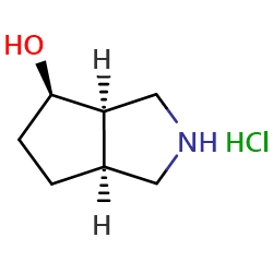 (3Ar,4R,6aS)-rel-octahydrocyclopenta[c]pyrrol-4-olhydrochloride图片