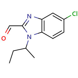 1-(butan-2-yl)-5-chloro-1H-1,3-benzodiazole-2-carbaldehydeͼƬ