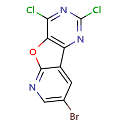 12-bromo-4,6-dichloro-8-oxa-3,5,10-triazatricyclo[7,4,0,02,?]trideca-1(13),2(7),3,5,9,11-hexaeneͼƬ