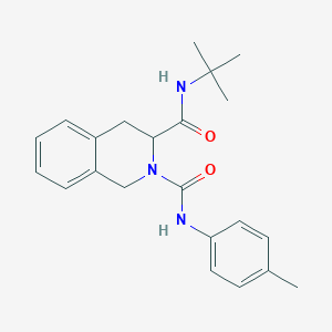 N~3~-(tert-butyl)-N~2~-(4-methylphenyl)-3,4-dihydro-2,3(1H)-isoquinolinedicarboxamideͼƬ