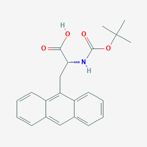 (2R)-3-(9-anthryl)-2-(tert-butoxycarbonylamino)propanoicacidͼƬ