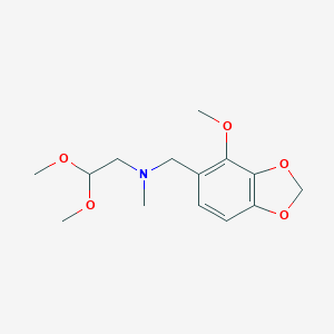 N-(2,2-Dimethoxyethyl)-4-methoxy-N-methyl-1,3-benzodioxole-5-methanamineͼƬ