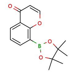 8-(tetramethyl-1,3,2-dioxaborolan-2-yl)-4H-chromen-4-oneͼƬ