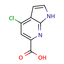 4-Chloro-1H-pyrrolo[2,3-b]pyridine-6-carboxylicacidͼƬ