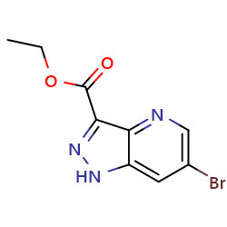 Ethyl6-bromo-1H-pyrazolo[4,3-B]pyridine-3-carboxylateͼƬ