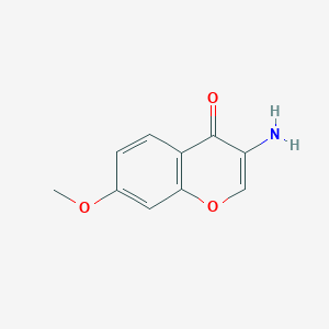 3-amino-7-methoxy-chromen-4-oneͼƬ