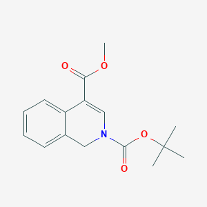 2-tert-Butyl 4-methyl isoquinoline-2,4(1H)-dicarboxylateͼƬ