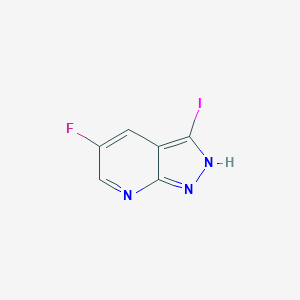 5-Fluoro-3-iodo-1H-pyrazolo[3,4-B]pyridineͼƬ