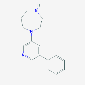 1-(5-Phenylpyridin-3-yl)-1,4-diazepaneͼƬ