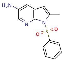 1-(Benzenesulfonyl)-2-methyl-1H-pyrrolo[2,3-b]pyridin-5-amineͼƬ