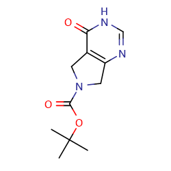 Tert-butyl4-oxo-5,7-dihydro-3H-pyrrolo[3,4-D]pyrimidine-6(4H)-carboxylateͼƬ