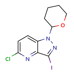 5-Chloro-3-iodo-1-(tetrahydro-2H-pyran-2-yl)-1H-pyrazolo[4,3-b]pyridineͼƬ