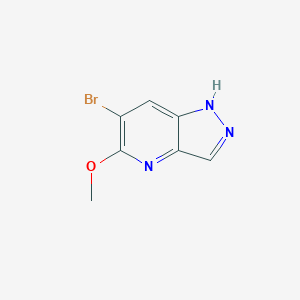 6-Bromo-5-methoxy-1H-pyrazolo[4,3-b]pyridineͼƬ