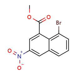 methyl8-bromo-3-nitro-naphthalene-1-carboxylateͼƬ