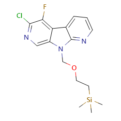 4-chloro-3-fluoro-8-{[2-(trimethylsilyl)ethoxy]methyl}-5,8,10-triazatricyclo[7,4,0,02,?]trideca-1(13),2,4,6,9,11-hexaeneͼƬ