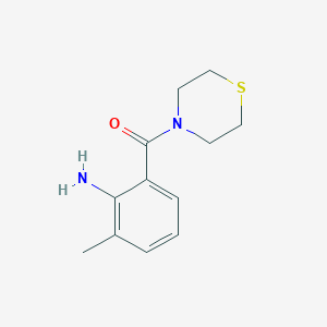 2-Methyl-6-(thiomorpholine-4-carbonyl)anilineͼƬ