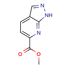 Methyl1H-pyrazolo[3,4-b]pyridine-6-carboxylateͼƬ