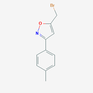 5-(Bromomethyl)-3-(p-tolyl)isoxazoleͼƬ