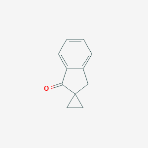 Spiro[cyclopropane-1,2'-indan]-1'-oneͼƬ