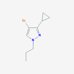 4-Bromo-3-cyclopropyl-1-propyl-1H-pyrazoleͼƬ