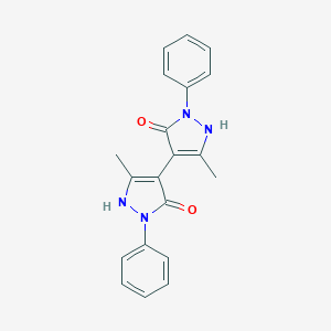 3,3'-Dimethyl-1,1'-diphenyl[4,4'-bi-1H-pyrazole]-5,5'-diolͼƬ