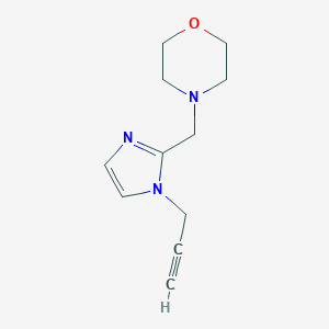 4-{[1-(prop-2-yn-1-yl)-1H-imidazol-2-yl]methyl}morpholineͼƬ