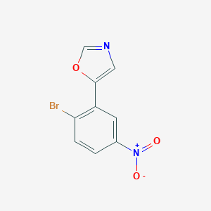 5-(2-Bromo-5-nitrophenyl)oxazoleͼƬ