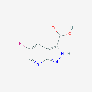 5-Fluoro-1h-pyrazolo[3,4-b]pyridine-3-carboxylicacidͼƬ