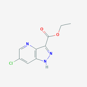 Ethyl6-chloro-1H-pyrazolo[4,3-b]pyridine-3-carboxylateͼƬ