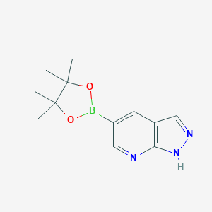 5-(4,4,5,5-Tetramethyl-1,3,2-dioxaborolan-2-yl)-1H-pyrazolo[3,4-b]pyridineͼƬ