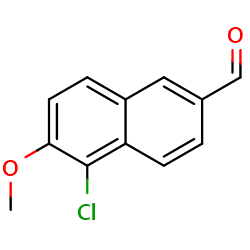 5-chloro-6-methoxynaphthalene-2-carbaldehydeͼƬ