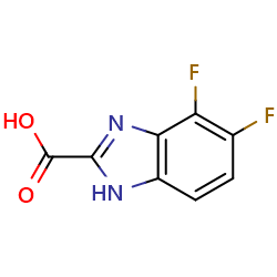 4,5-difluoro-1H-1,3-benzodiazole-2-carboxylicacid图片