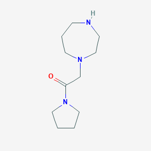 2-(1,4-diazepan-1-yl)-1-(pyrrolidin-1-yl)ethanoneͼƬ