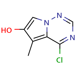 4-chloro-5-methylpyrrolo[2,1-f][1,2,4]triazin-6-ol图片