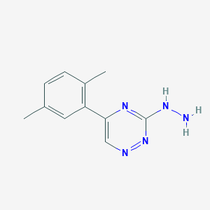 5-(2,5-dimethylphenyl)-3-hydrazino-1,2,4-triazineͼƬ