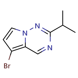 5-bromo-2-(propan-2-yl)pyrrolo[2,1-f][1,2,4]triazineͼƬ