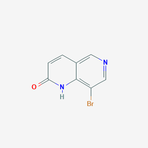 8-Bromo-1,6-naphthyridin-2(1H)-oneͼƬ