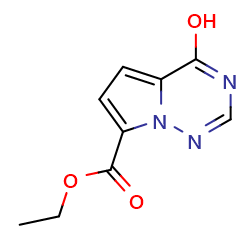 ethyl4-hydroxypyrrolo[2,1-f][1,2,4]triazine-7-carboxylateͼƬ