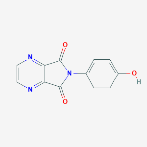 6-(4-hydroxyphenyl)-5H-pyrrolo[3,4-b]pyrazine-5,7(6H)-dioneͼƬ