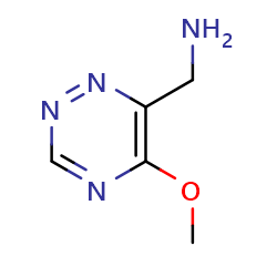 (5-methoxy-1,2,4-triazin-6-yl)methanamineͼƬ