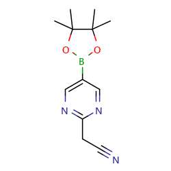 2-[5-(tetramethyl-1,3,2-dioxaborolan-2-yl)pyrimidin-2-yl]acetonitrileͼƬ