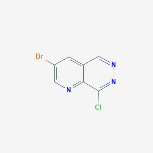 3-Bromo-8-chloropyrido[2,3-D]pyridazineͼƬ