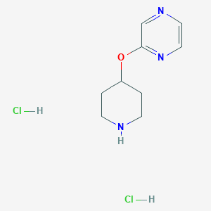 2-(PIPERIDIN-4-YLOXY)PYRAZINE 2HCLͼƬ