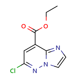 Imidazo[1,2-b]pyridazine-8-carboxylicacid,6-chloro-,ethylesterͼƬ
