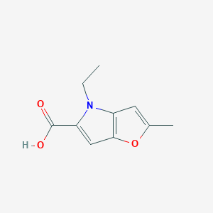 4-ethyl-2-methyl-4H-furo[3,2-b]pyrrole-5-carboxylicacidͼƬ