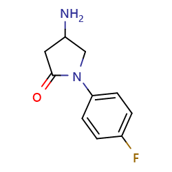 4-amino-1-(4-fluorophenyl)pyrrolidin-2-oneͼƬ