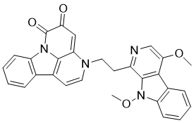 3-(2-(4,9-dimethoxy-9H-pyrido[3,4-b]indol-1-yl)ethyl)-3H-indolo[3,2,1-de][1,5]naphthyridine-5,6-dioneͼƬ